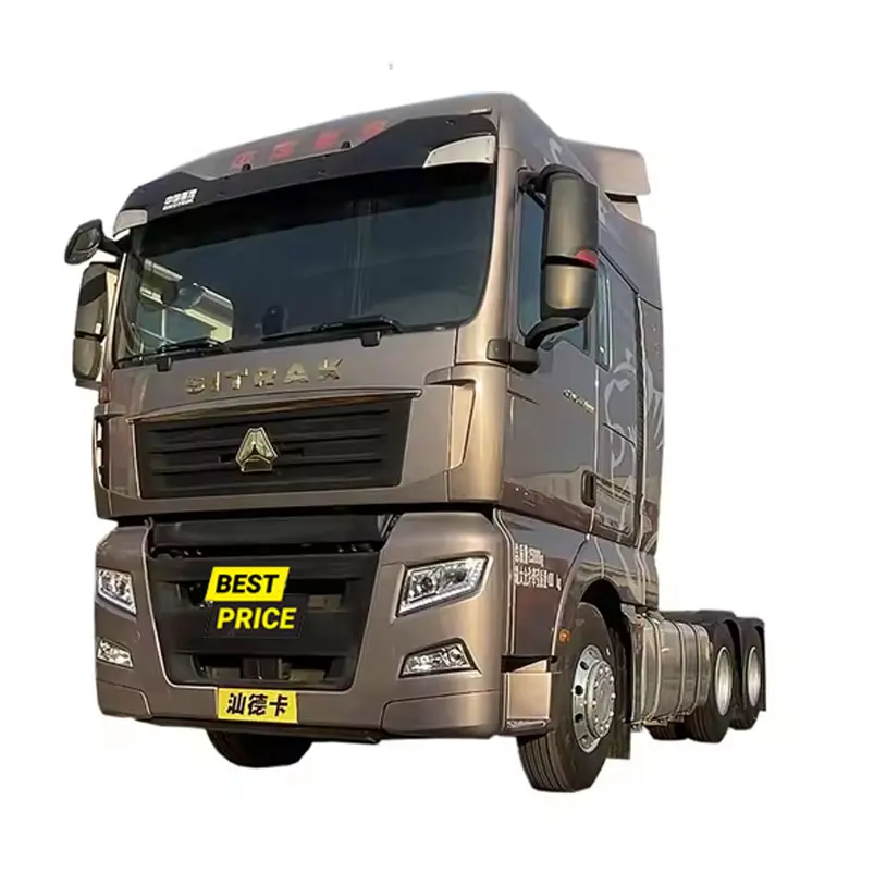 SITRAK G7S 6x4 Tractor Truck 540hp Diesel Fuel Automatic Transmission Euro 5 Emission Weichai Engine Sinotruck Tractor Head