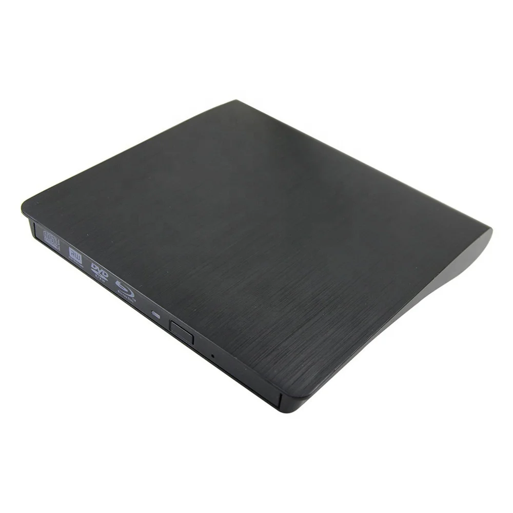 USB3.0 Blu-Ray 4K рекордер Внешний оптический привод 3D плеер BD-RE горелки записи DVD +/-RW DVD-RAM CD-плеер тонкий чехол для ноутбука