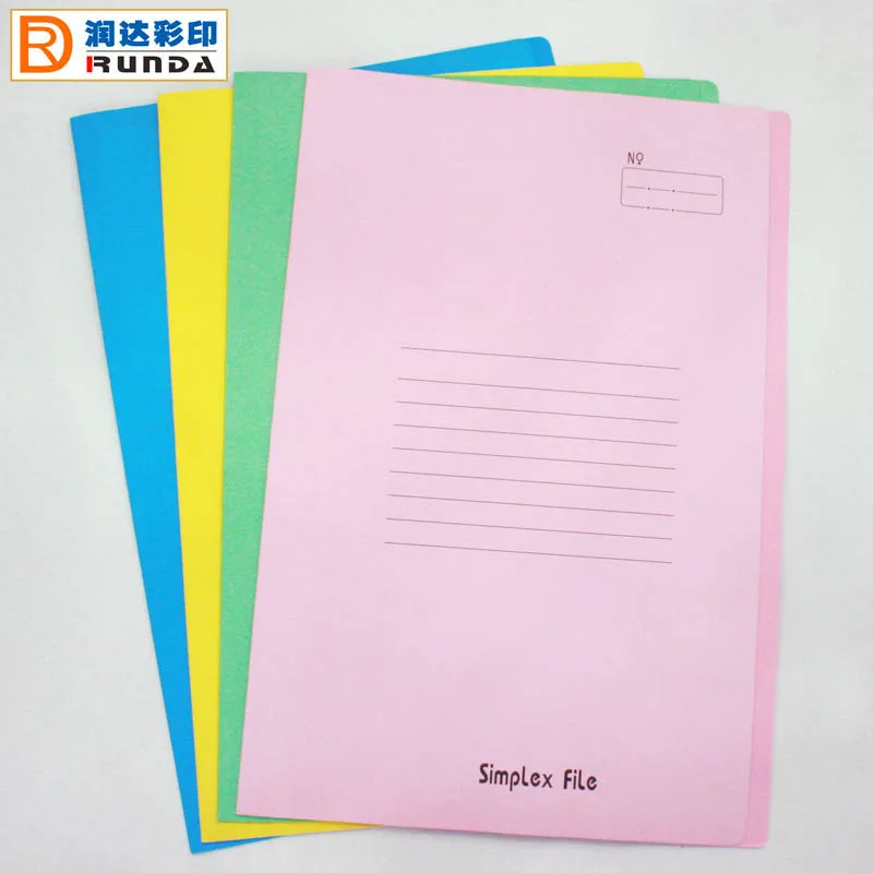 Elegant style Recycled Paper File Folder