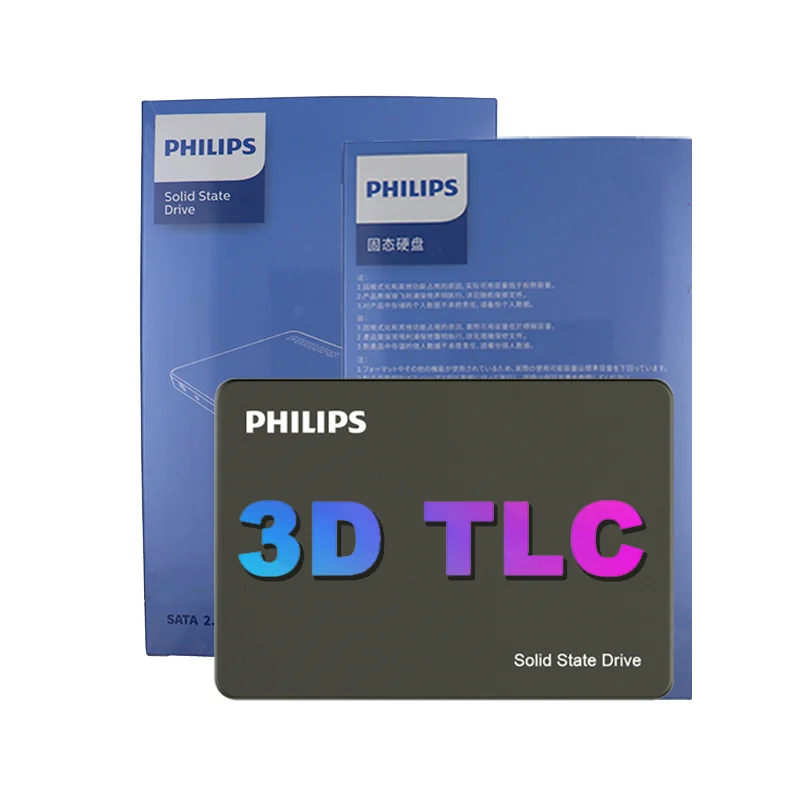 Philips Original Branded 100% Real Hard Disk High Capacity 4TB Solid State Drive Sata 2.5 Internal Portable 550Mbs SSD