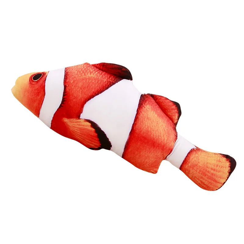 
Wholesale Fun Filled Interactive Automatic 3D Plush Toy Fish 