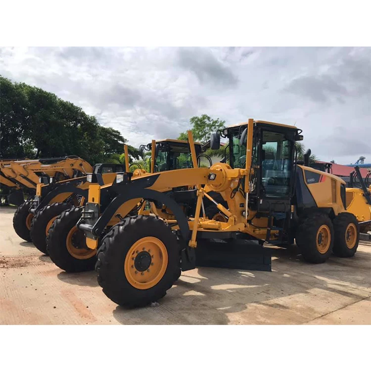 Brand 140hp Small Motor Grader with Dozer Blade and Ripper 4140D