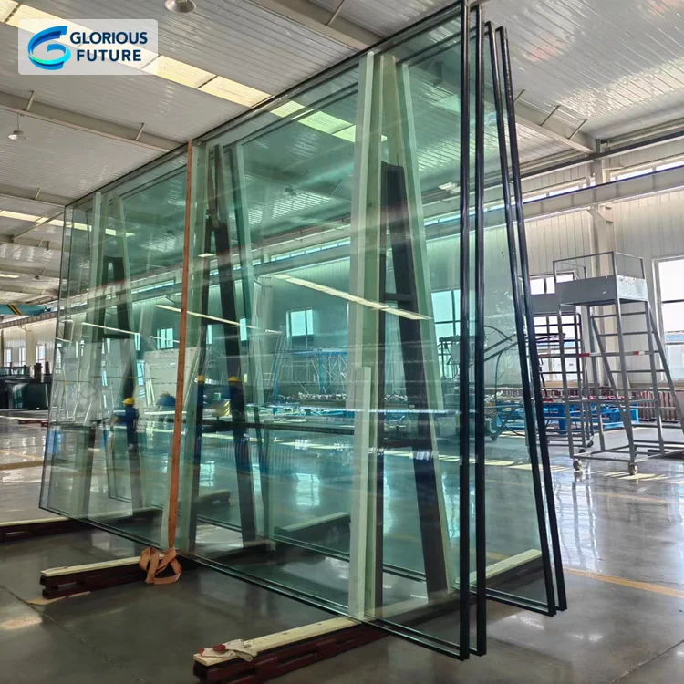 Jumbo size window Low emissivity Coating insulating glass For skylight in the northernmost resort Appreciating the Aurora