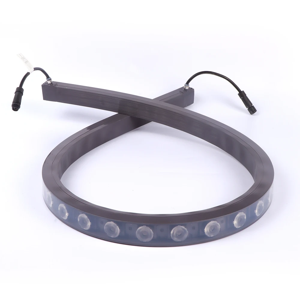 S-Model Super Flexible LED Wall Washer LED Building Facade light Building Structure Decoration Lighting