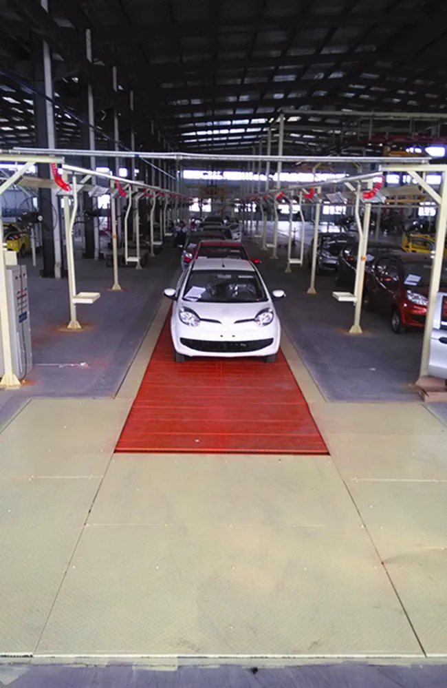 Automatic vehicle car assembly production line conveyor