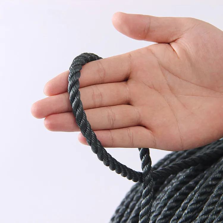 2022  hot sale Factory Polypropylene Rope twisted rope 3/4 strands rope made in China