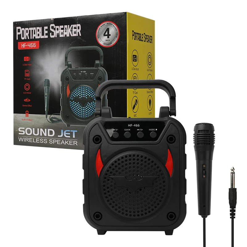 SOMOSTEL bocina 4 дюйма встроенный 14500 500 мА/ч пластиковый портативный