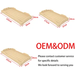 Kids Solid Wooden Single Bed for Kindergarten Kids Resting Bed Daycare Furniture Sleeping Cot for Kids wooden Baby Crib