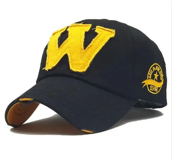 2020010282 Big Letter W Baseball Cap Sport Hat Mild Jokers 1598 Who What Why