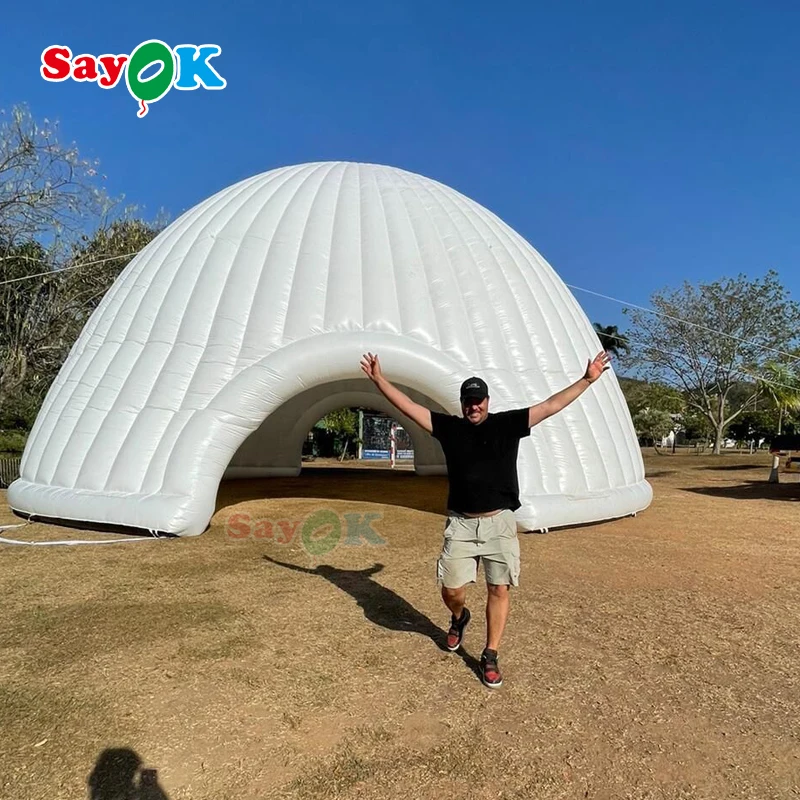 Factory Price Inflatable Marquee Tent Advertising White Large Inflatable Dome Tent For Effective Promotion