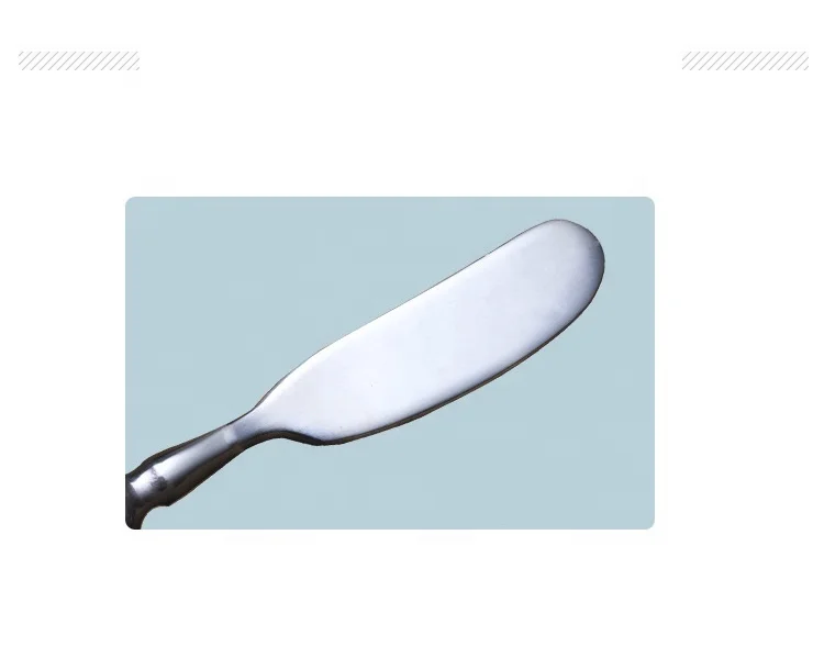 stainless steel 304 cutlery set cheese dessert butter knife fruit fork Jam spreader