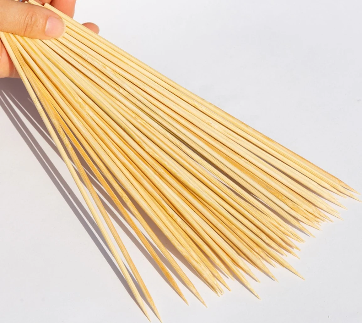 china made eco-friendly cheap price custom logo bamboo skewer