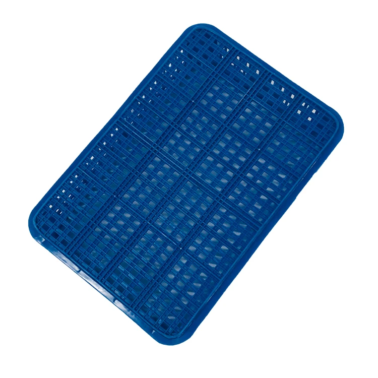 610*420*200 hygienic storage solution box basket high quality precision manufactured plastic ventilated crate for sale