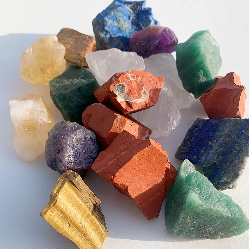 Wholesale Natural Crystal Rough Stone Raw Gemstone Mineral Irregular Reiki Chakra Crystals Healing Stones for