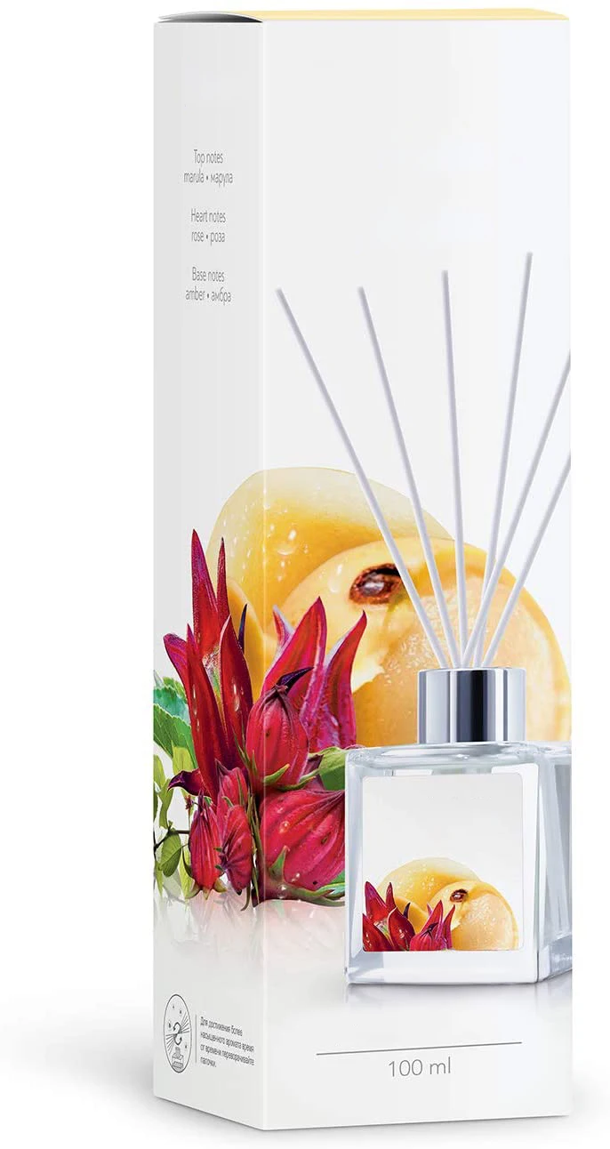 Luxury Decorative Room Scent Fragrance Personalized Different Glass Jar Scented Reed Diffuser Gift Set with Private Label Box