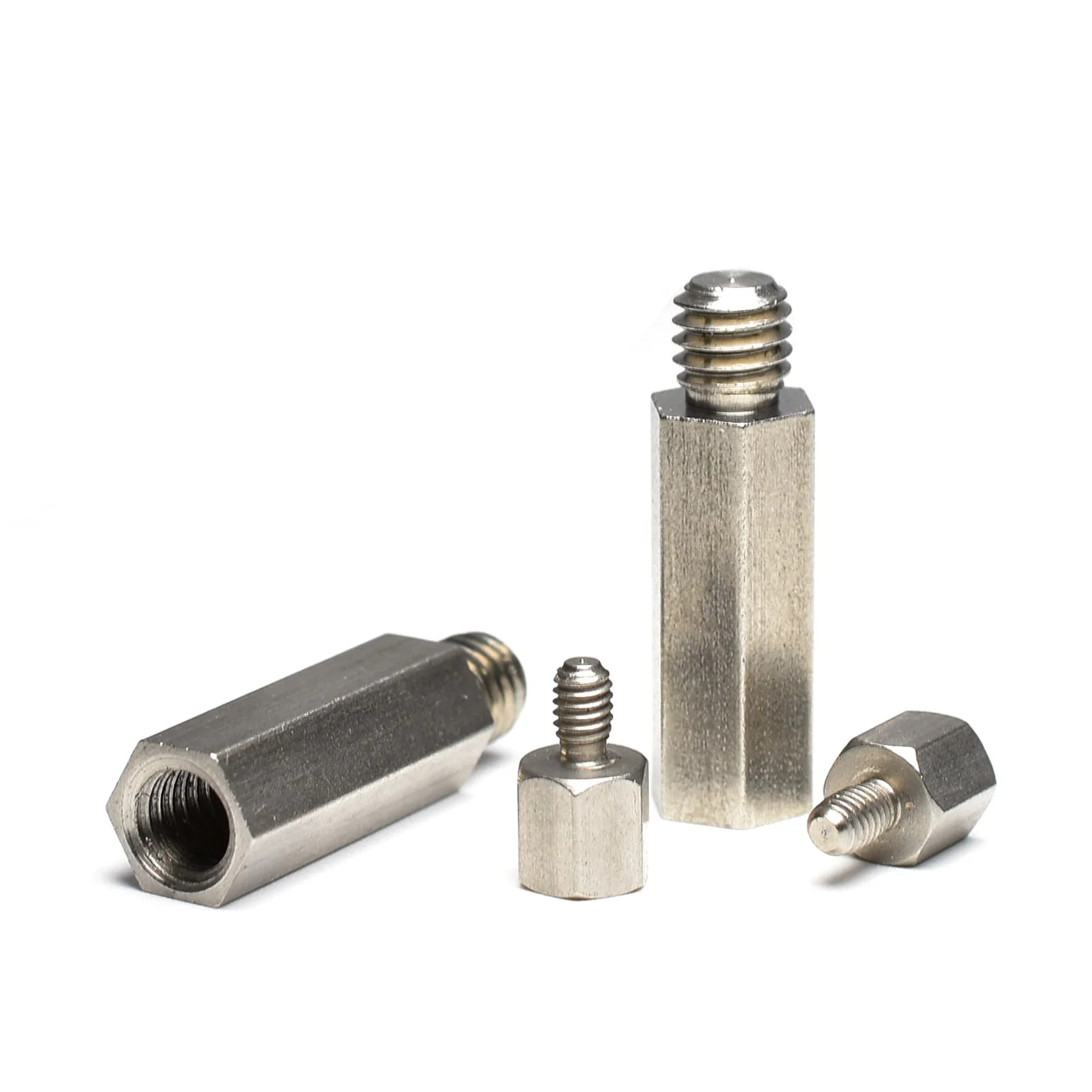 Brass stainless steel male female hex standoff pcb screw nut m/f  threaded gold hexagon spacer M2 M2.5 M3 M4 M5 M6 x 20MM+10