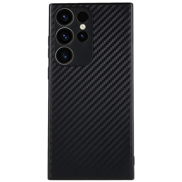 2023 New Product Carbon Fiber TPU S23 Ultra Phone Case for Samsung Galaxy S23 Ultra Mobile Phone Case