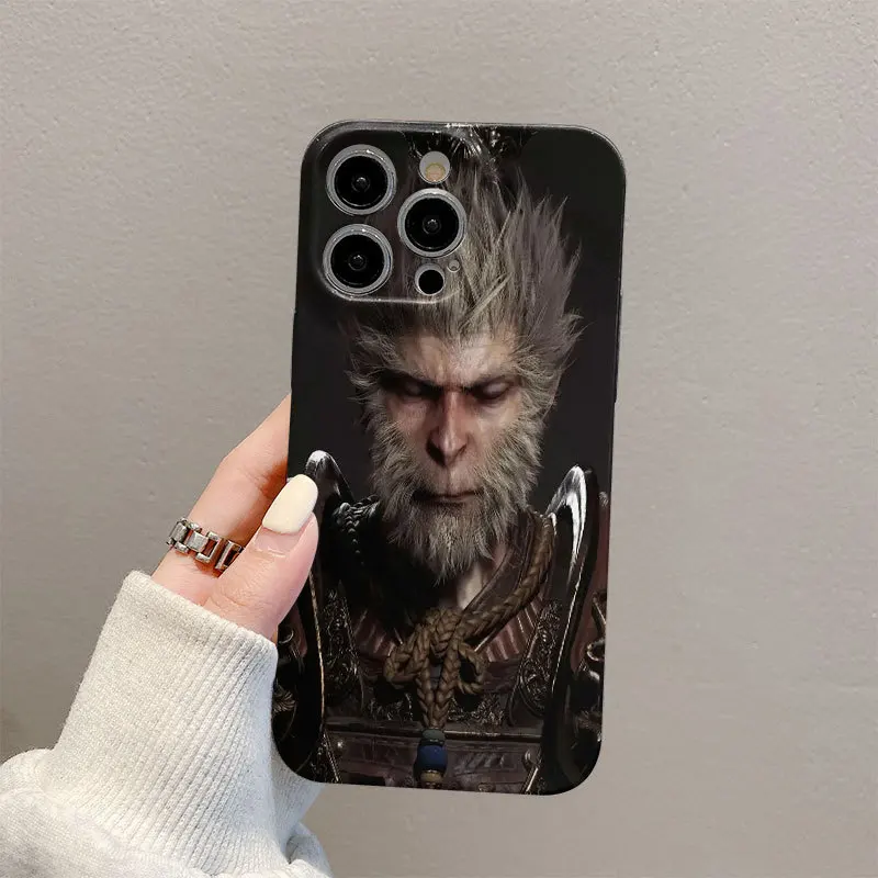 Чехол для телефона iphone 15 11 Новый iPhone 13 Promax чехол 14 игр Black Myth Wukong