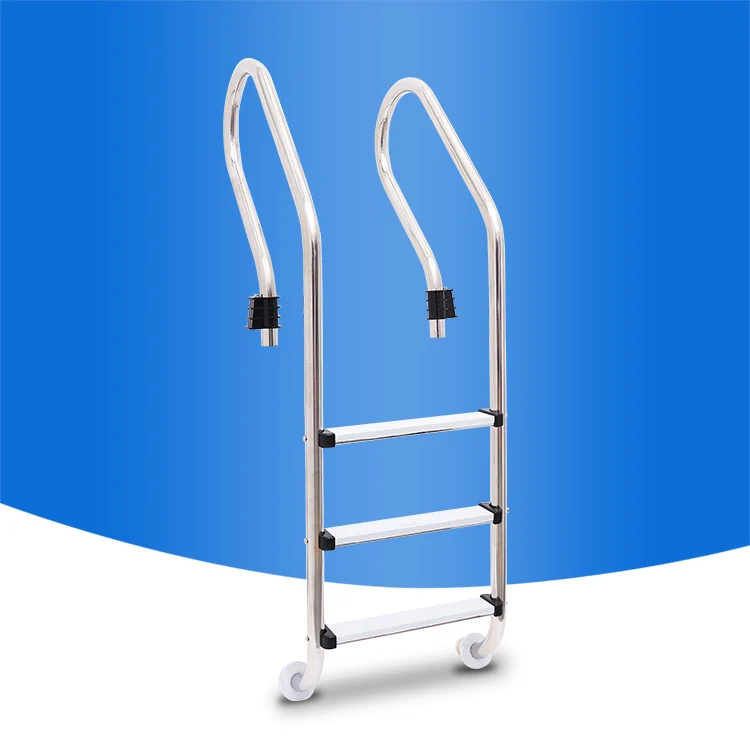 Wholesale Price Stainless Steel Ingeound Pool Ladder 2/3/4/5 Steps Swimming Pool Stairs Ladder