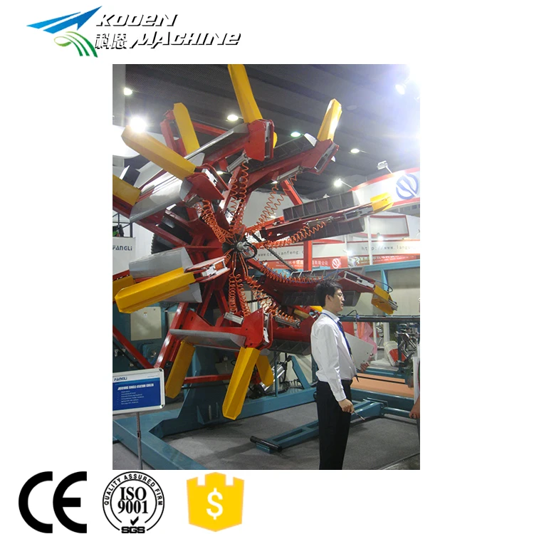 Zhangjiagang factory HDPE pipe coil winding machine