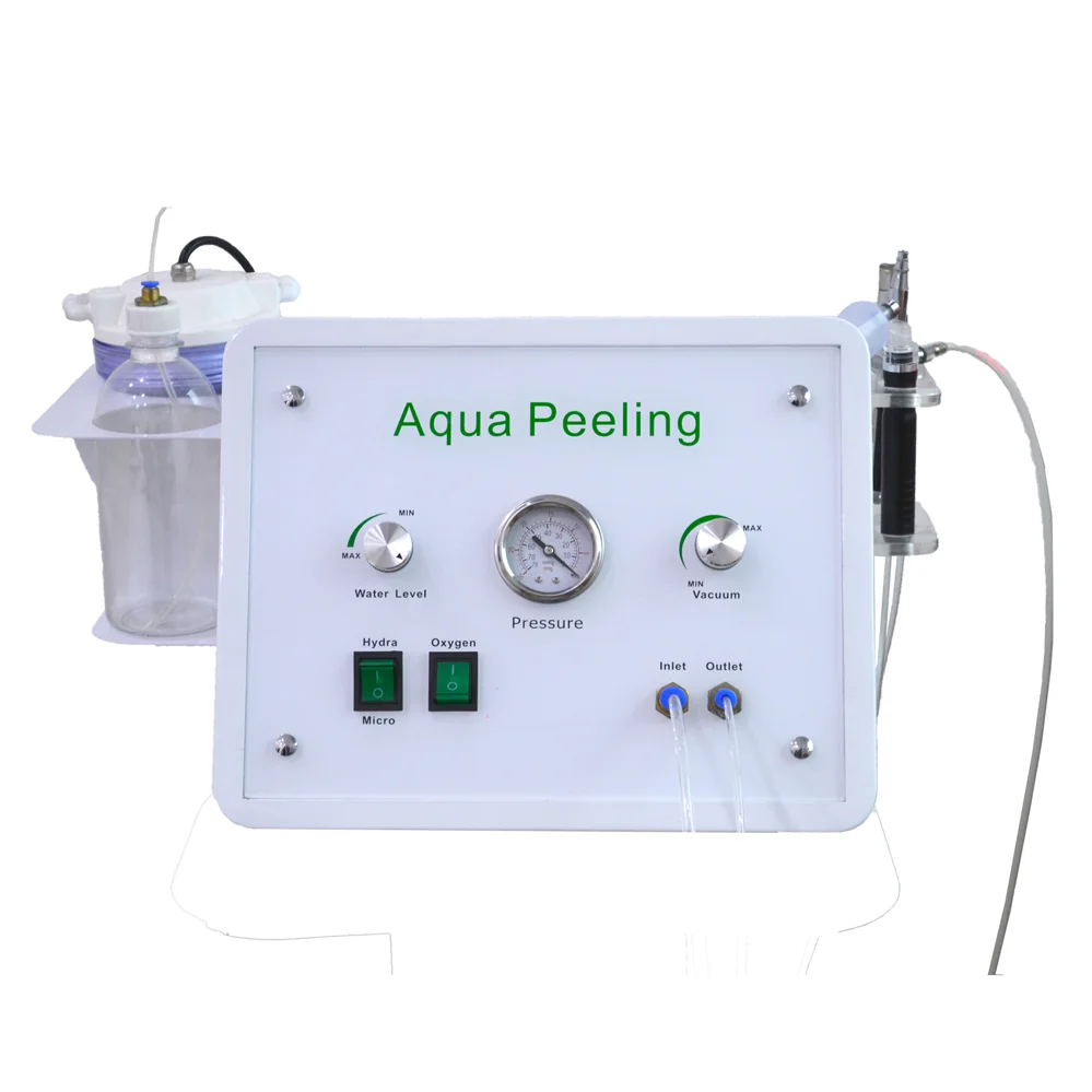 Professional Oxygen Spray Gun Aqua Peel Facial Diamond Microdermabrasion Machine for Skin