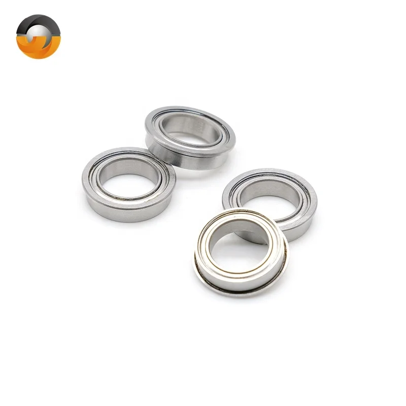High Stable Quality Small Size Ball Bearing Steel Seri Anti Friction Metal Seal Flange Bearings Supplier FR1810ZZ 8x12.7x4mm