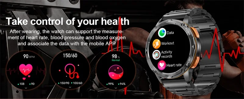 AK59 Smart Watch 2024 Outdoor Sports 1.43inch AMOLED BT Calling 400mAh Battery Health Heart Rate SpO2 Monitoring Smart Watch (15).jpg