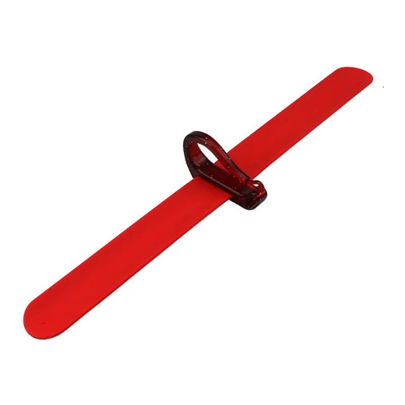 salon magnetic wrist band Flexible Silicone Belt Magnetic wristband for bobby pins Square Shape Silicone Wristband Hair Clips