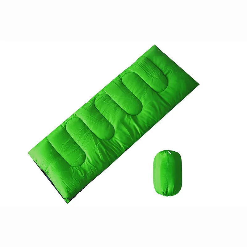 Fibre Single Layer Double S Stitching Sleeping Bag Waterproof Envelope for Camping Travel Nap Outdoor