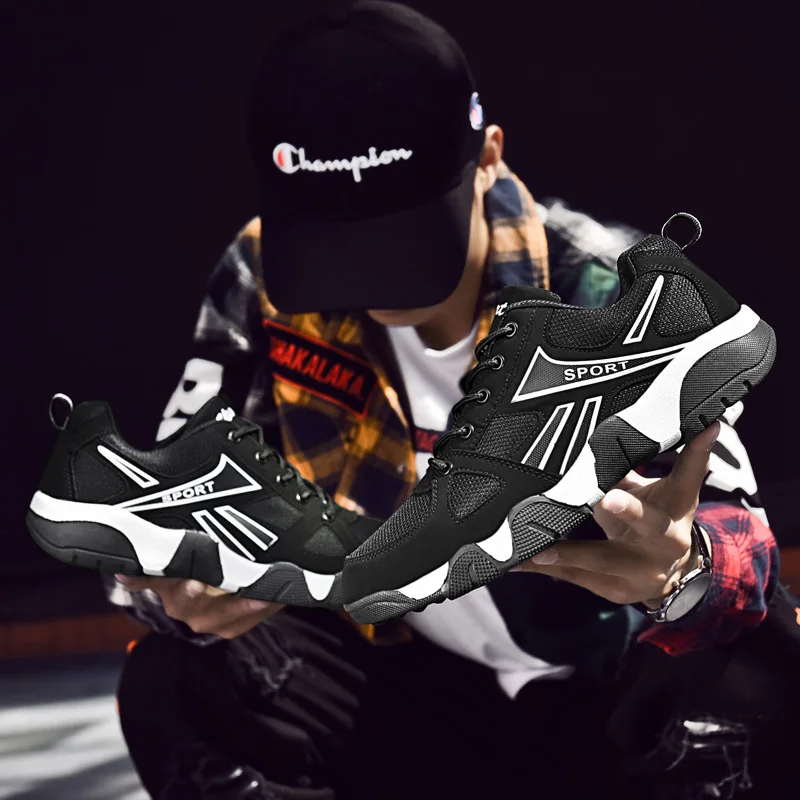 Wholesale Oem Custom Breathable Lightweight Comfortable Autumn Air Sports Shoes For Men