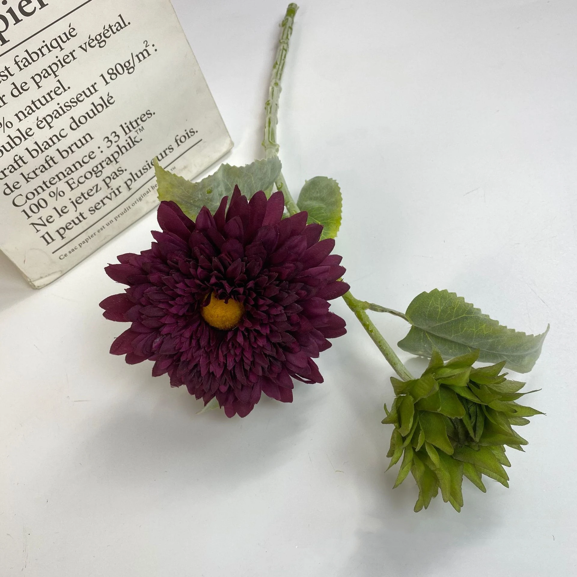 YOPIN-1712 Wholesale 2 Heads Artificial Silk Gerbera Daisies Flowers For Home Decor