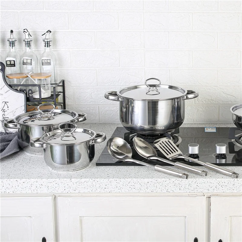 cocina panela eletricajogo de panela conjunto de panelas antiaderente ensemble marmites cocina utensilios