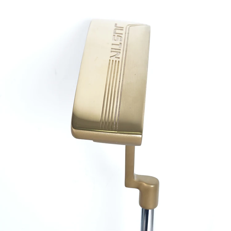 Wholesale High performance Gold Cnc Mill Mallet Golf Club Long Putter Head