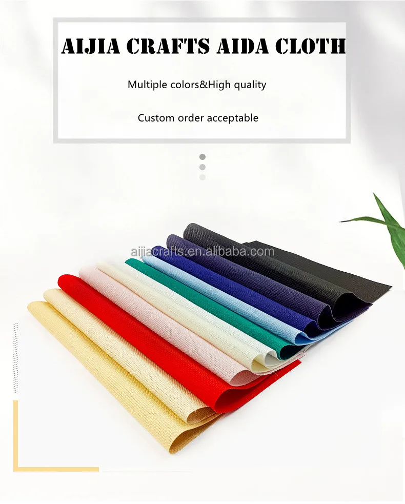 14 Count Cross Stitch Fabric Embroidery Fabric Classic Reserve Aida Cloth