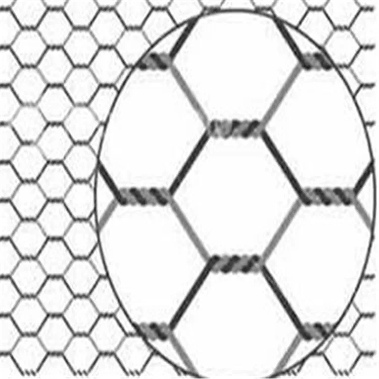 Galvanized Hexagonal Wire Mesh Crab Trap Wire Hexagonal Hole Shape chicken  wire netting