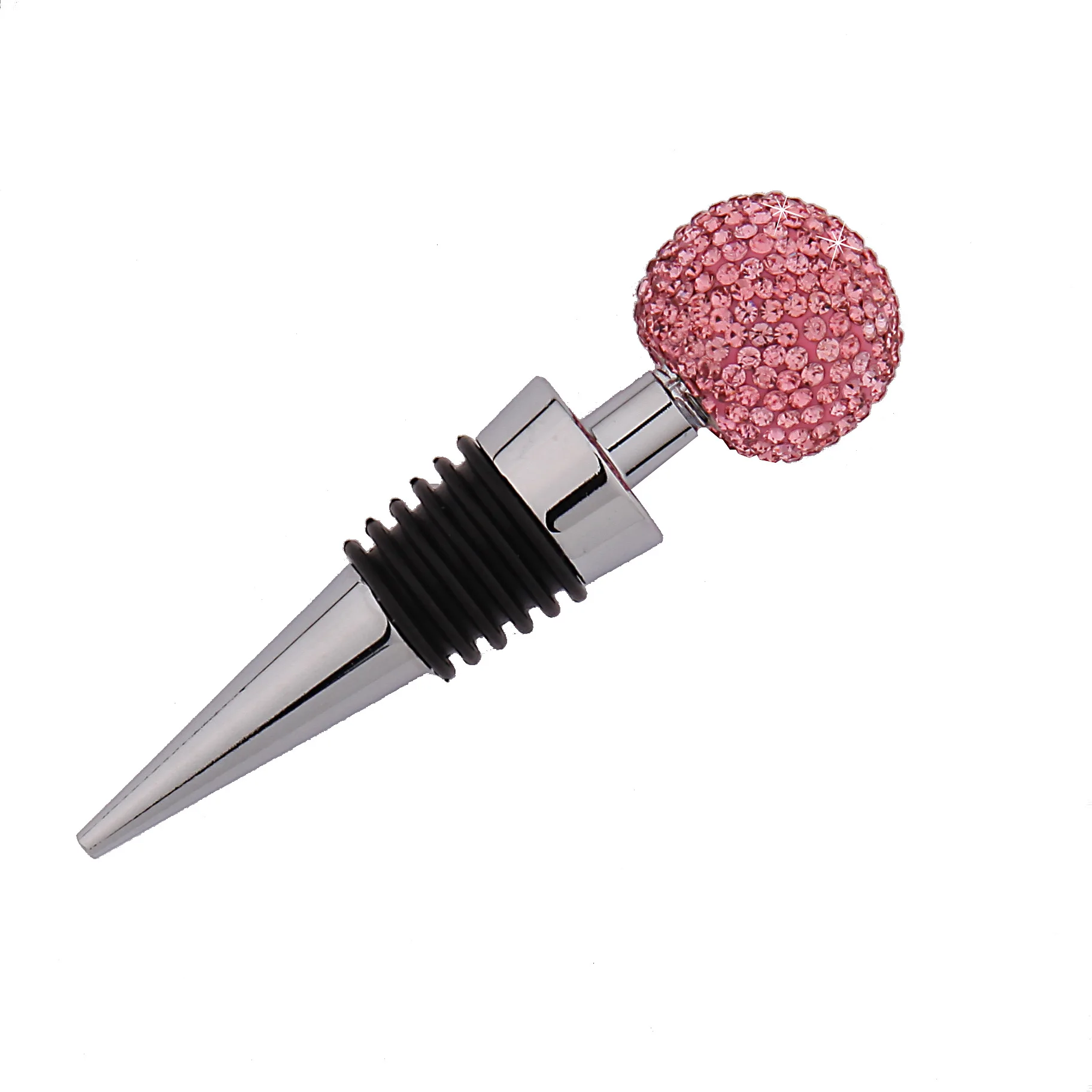 Hot selling metal alloy wine stopper with customized color and logo Champagne cork