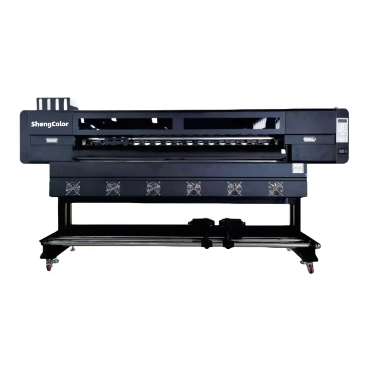6ft roll to roll uv printer price of uv printing machine for vinyl banner wallpaper foil printing