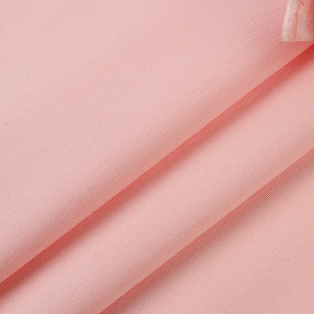 Wholesale high elastic 40 count high density 118gsm plain soft cotton brocade fabric for shirts and dresses