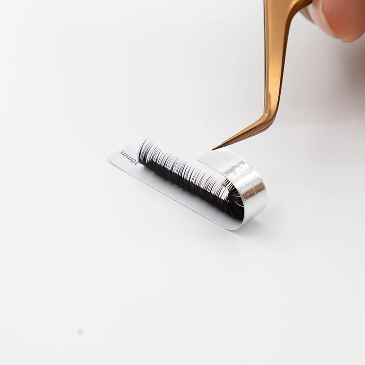 High quality eyelash extensions 0.07 d curl 19mm long length las extension supplies private label pestanas