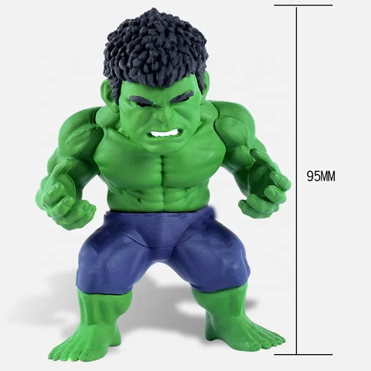 Customize Anime Small PVC 3D Figures Thanos Hulkbusters Super Hero Decoration Auto Luxury Gift Box Air Freshener