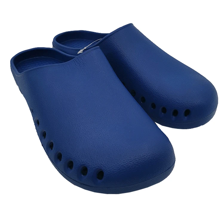 Factory Wholesale Cleanroom Anti Slip EVA Comfortable Unisex Hospital Nursing Theatre Room Clogs for Labs