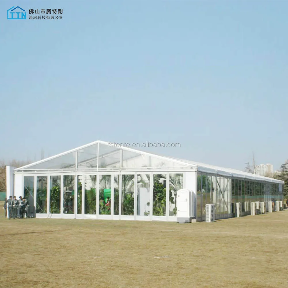 Outdoor large high clear pvc marquee party tent 3x6