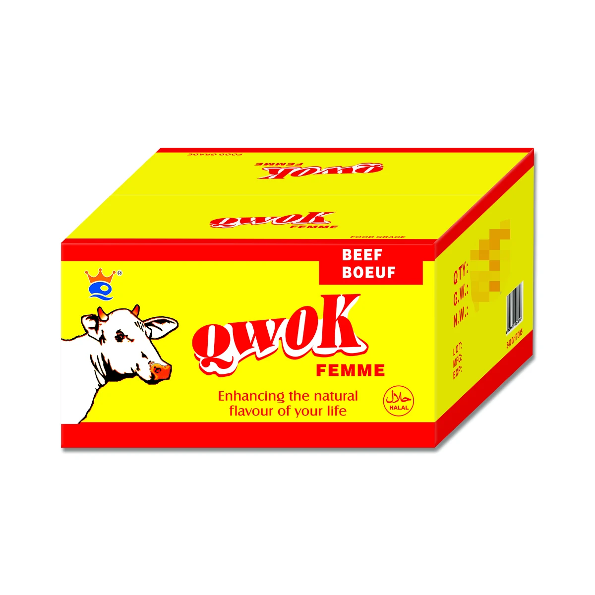17g beef flavor seasoning powder HALAL hot-selling oversea