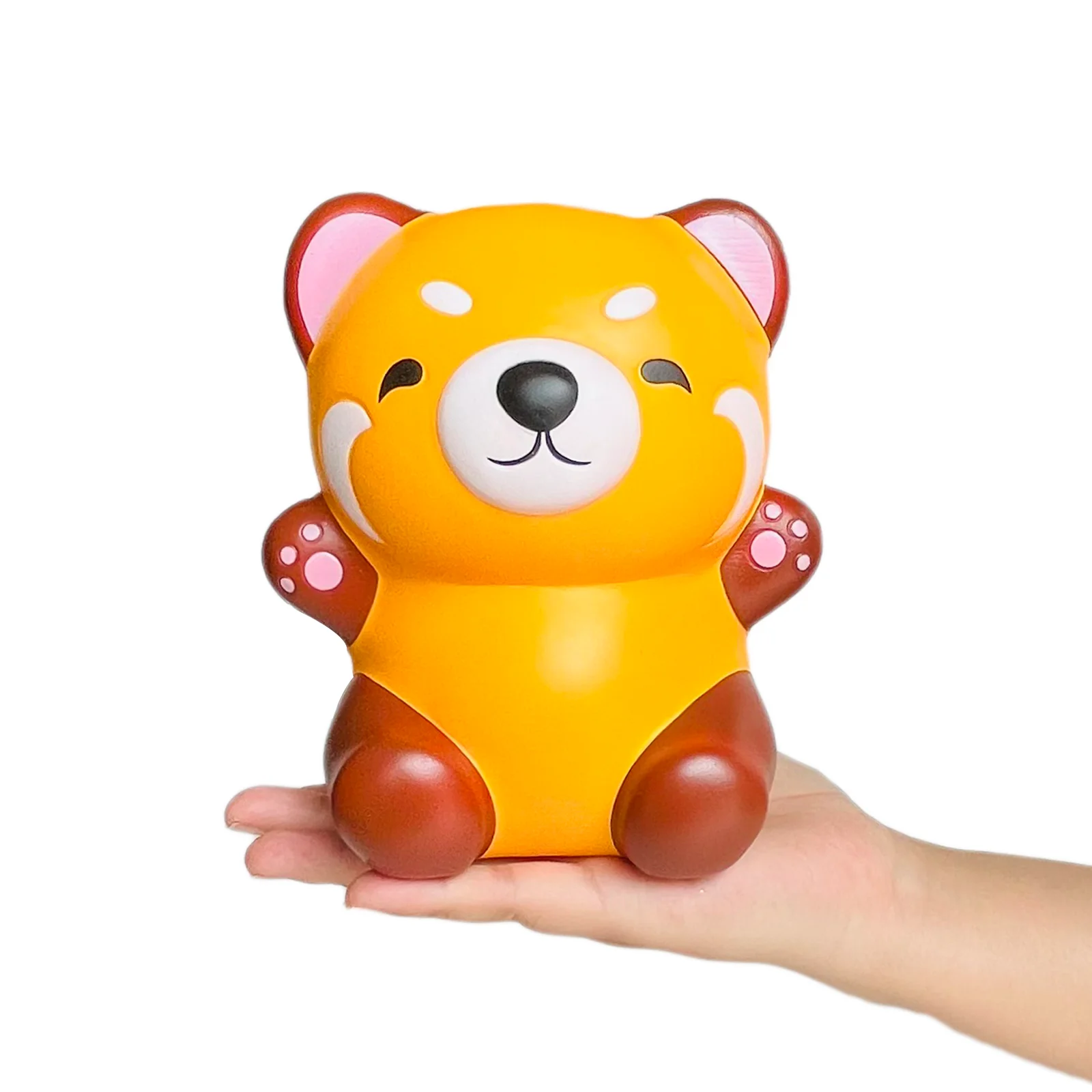 Милая красная панда медленно поднимающаяся мягкая игрушка подарок на день рождения енота для детей снятия стресса