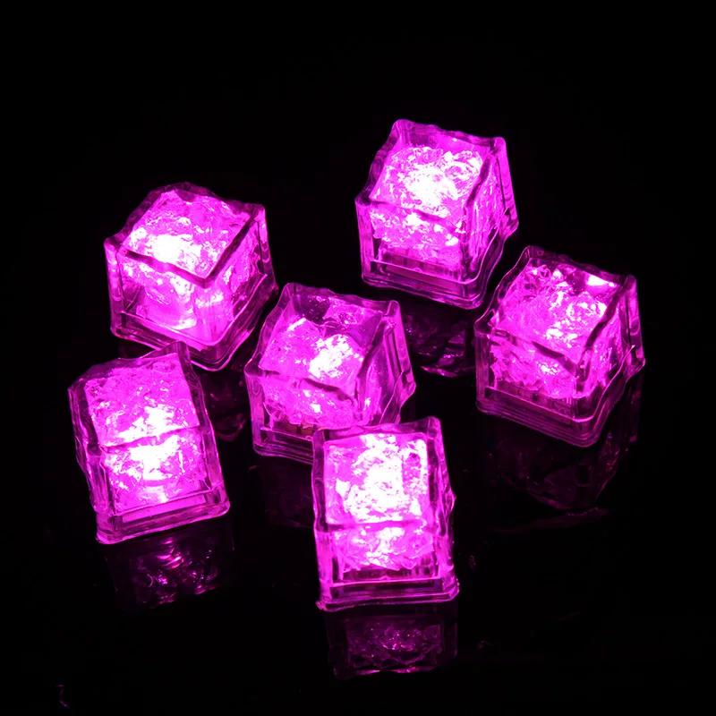 Best Led Glow Ice Cube Fast Slow Flashing Led Lights Glitter Light Up Ice Cube Led Ice Cubes For Party Bar Christmas