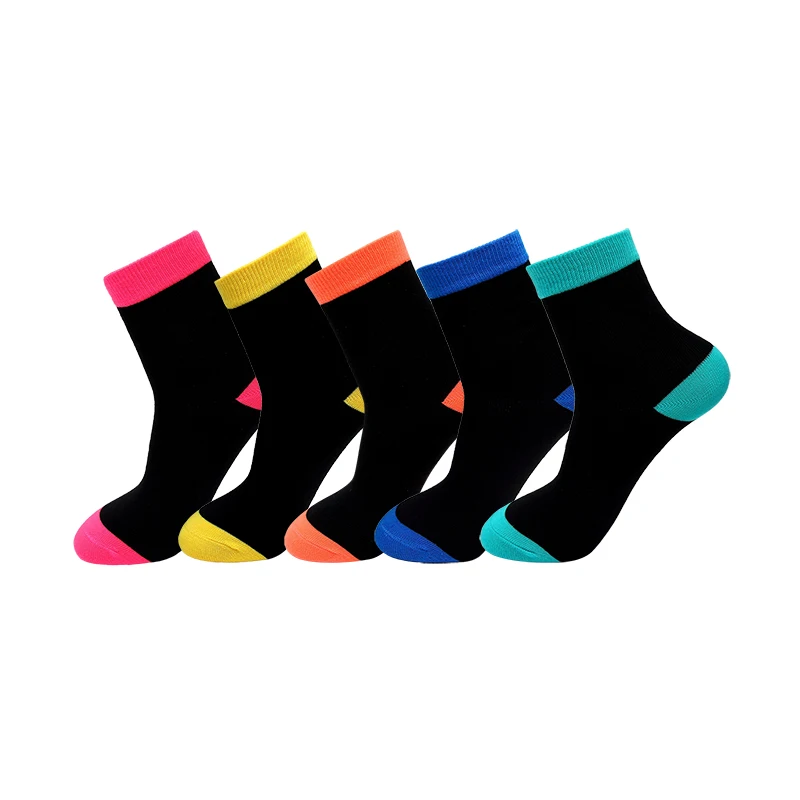 Женские спортивные носки HEPOLILO, однотонные высококачественные носки средней длины из полиэстера