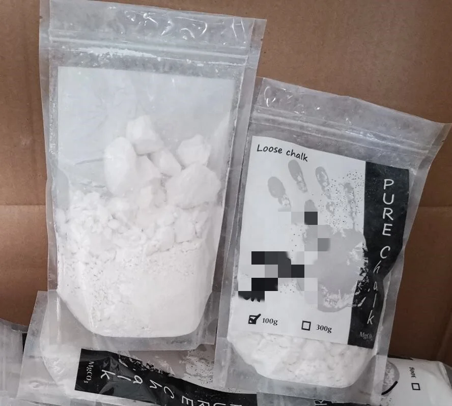 dry hands magnesium carbonate Gymnastics Chalk crunch crushed blocks for Weight Lifting Rock Climbing