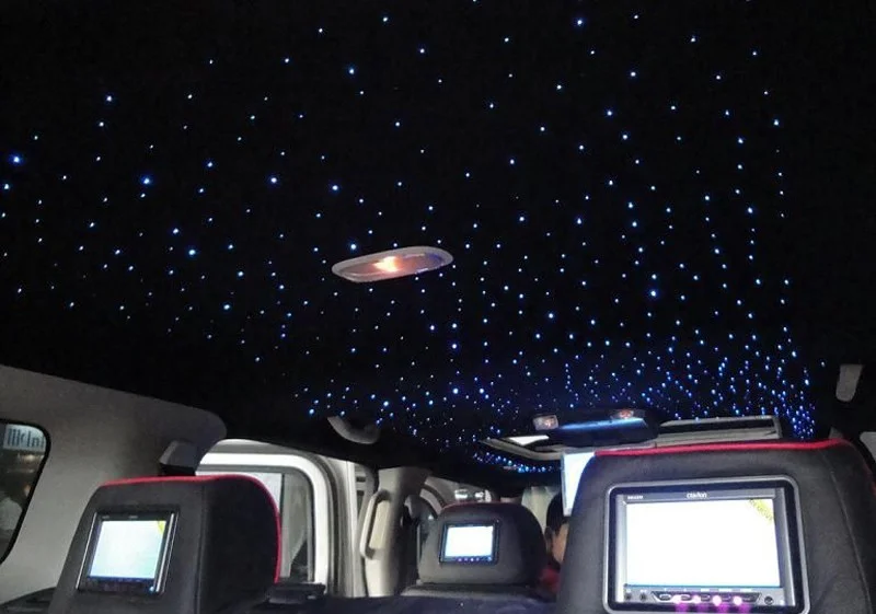 2000 headliner starlight kit волоконно-оптические Звездные огни Автомобильная стрельба звезда для автомобиля