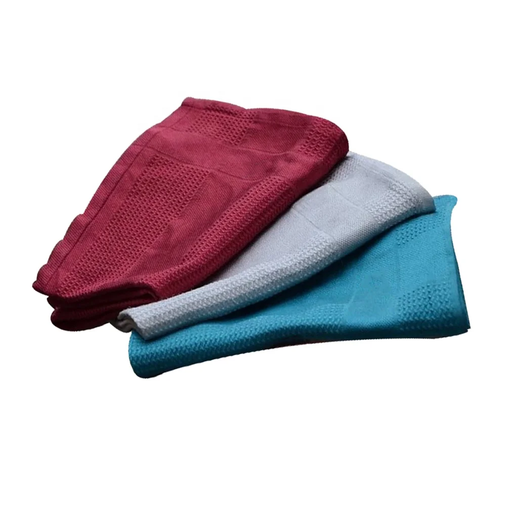 Custom Print Microfiber Kitchen Cleaning Cloth  Waffle Weave Dishcloths Cleaning Cloths 40X60Cm Tea Towel