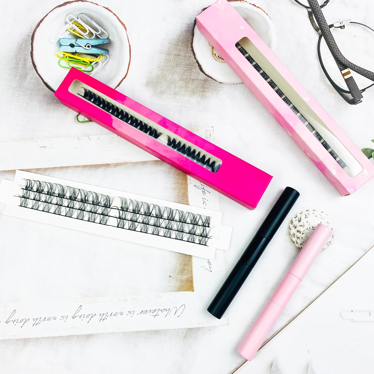 New Arrive 0.07mm Thickness C Curl Diy Lash Extensions Private Label Segmented Clusters Eyelash